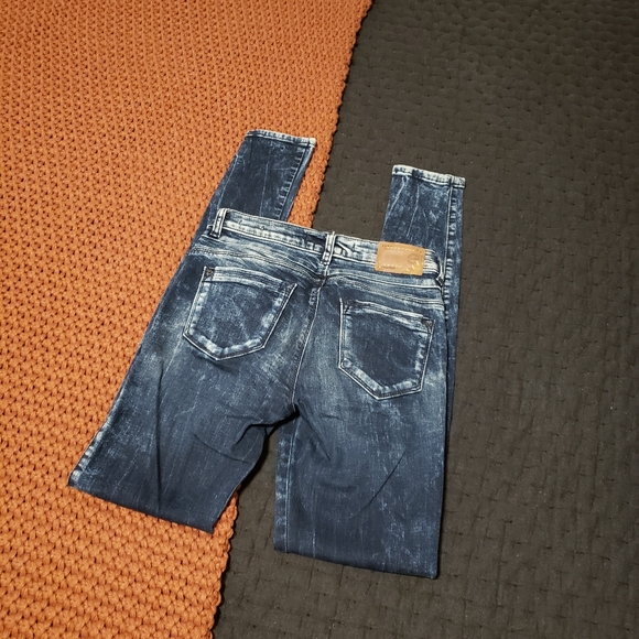 Zara Uniquely Dyed Skinny Jeans - Picture 7 of 10